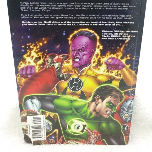 DC Comics Marvel Green Lantern Rage of the Red Lanterns Geoff Johns 2011 Prelude - Picture 5 of 8